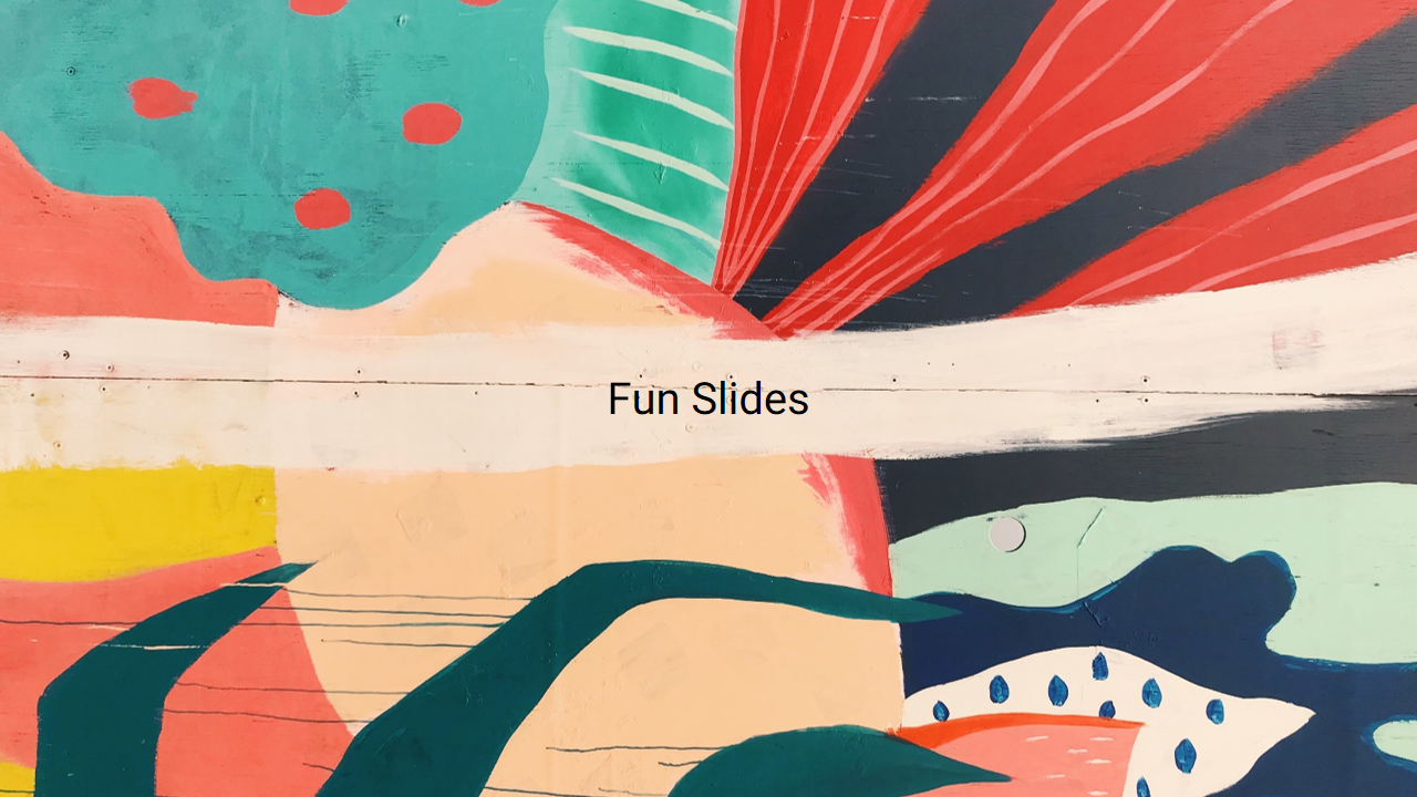 Fun Google Slides and PowerPoint Template Presentation